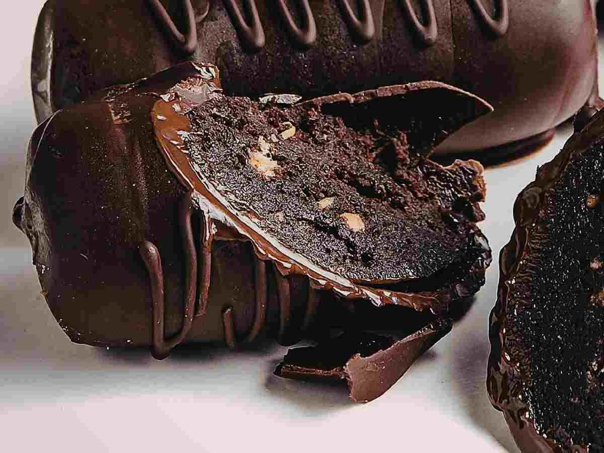 cioccolatino ripieno di crema