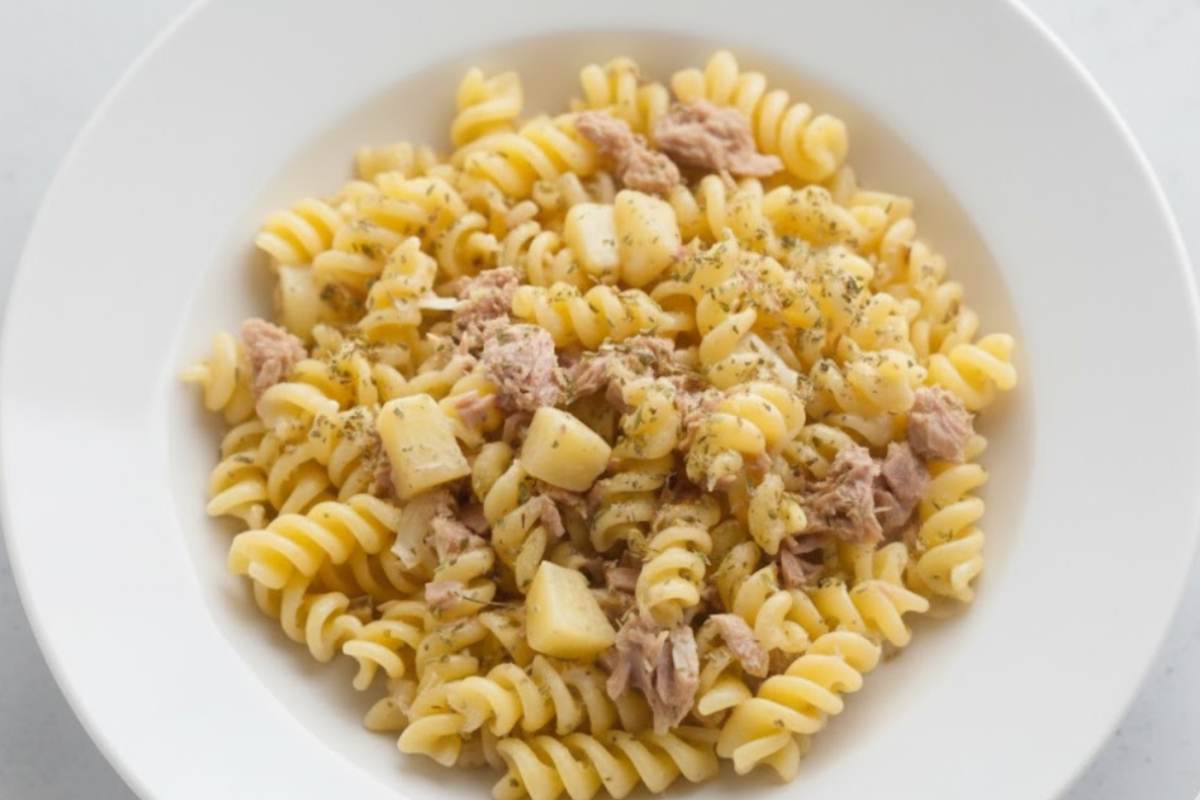 pasta con tonno e patate