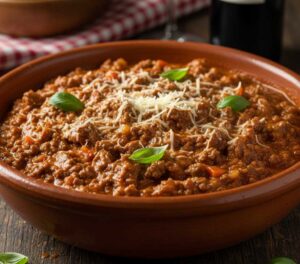 Nel vero ragù io aggiungo l’ingrediente segreto di nonna: ‘Tesoro così viene cremoso e morbido’ mi dice sempre